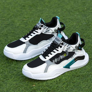 Zapatillas de Skate de Caña Alta para Hombre con Cordones, Diseño Geométrico, Nuevas, Suela Blanda Antideslizante, Versátiles, Estilo Athleisure, Tallas 39-44 - Product Image 6