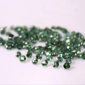 Gema de Alejandrita Verde de 2.5 mm, 0.084 Ct, Corte Brillante Redondo para Joyería - Product Image 1