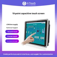 U-Client Touch Control 10.4/10.1/13.3 pouces Machine de marquage laser à fibre à ajustement complet Écran tactile capacitif 6 Go de RAM 128 Go de stockage