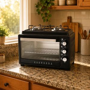 Cuisinière et four à gaz verticaux multifonctionnels OEM ODM avec fenêtre de visualisation pour boulangers à domicile - Product Image 1