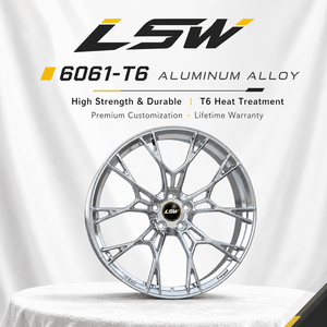 LS8055 Chrome Multi <b>Spoke</b> Alloy <b>Wheel</b> 5.5x15 ET35 5x114.3 One Piece Cast for Passenger Cars - Product Image 4