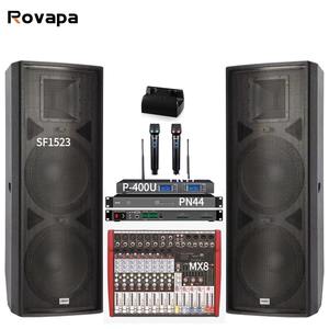 Haut-parleur professionnel double <span class=keywords><strong>15</strong></span> pouces 600W à prix d'usine, gamme complète, subwoofer passif 4Ω - Product Image 2