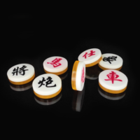 Plaquette Double couche Composite acrylique personnalisée, Logo personnalisé d'échecs chinois