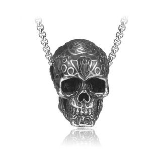 Collana con teschio Hip Hop per motocicletta <span class=keywords><strong>anime</strong></span> <span class=keywords><strong>morte</strong></span> <span class=keywords><strong>anime</strong></span> <span class=keywords><strong>morte</strong></span> collana con ciondolo a mio figlio - Product Image 5