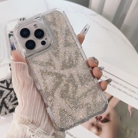 Vente chaude luxe 3 en 1 pour Vivo V30lite V40Lite Y03 gitter diamant antichoc téléphone casae