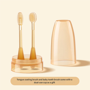 Brosse à dents en silicone de haute qualité pour bébé, nettoyage de la langue du bébé, produits maternels et pour bébés - Product Image 6