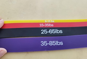 Ánh sáng Mức độ kháng 15-35lbs kéo lên căng kháng hỗ trợ tập thể dục ban nhạc di động PowerLifting Tập Thể Dục Đào Tạo ban nhạc - Product Image 2