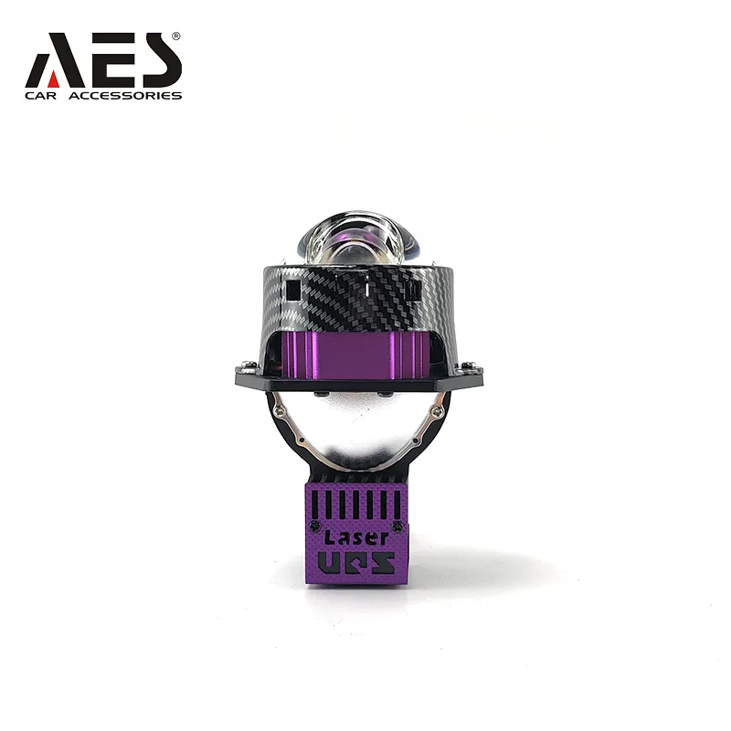 Top AES F1-lente de Proyector láser bi-led, sistema de iluminación automático de tres colores, faro de coche para actualización