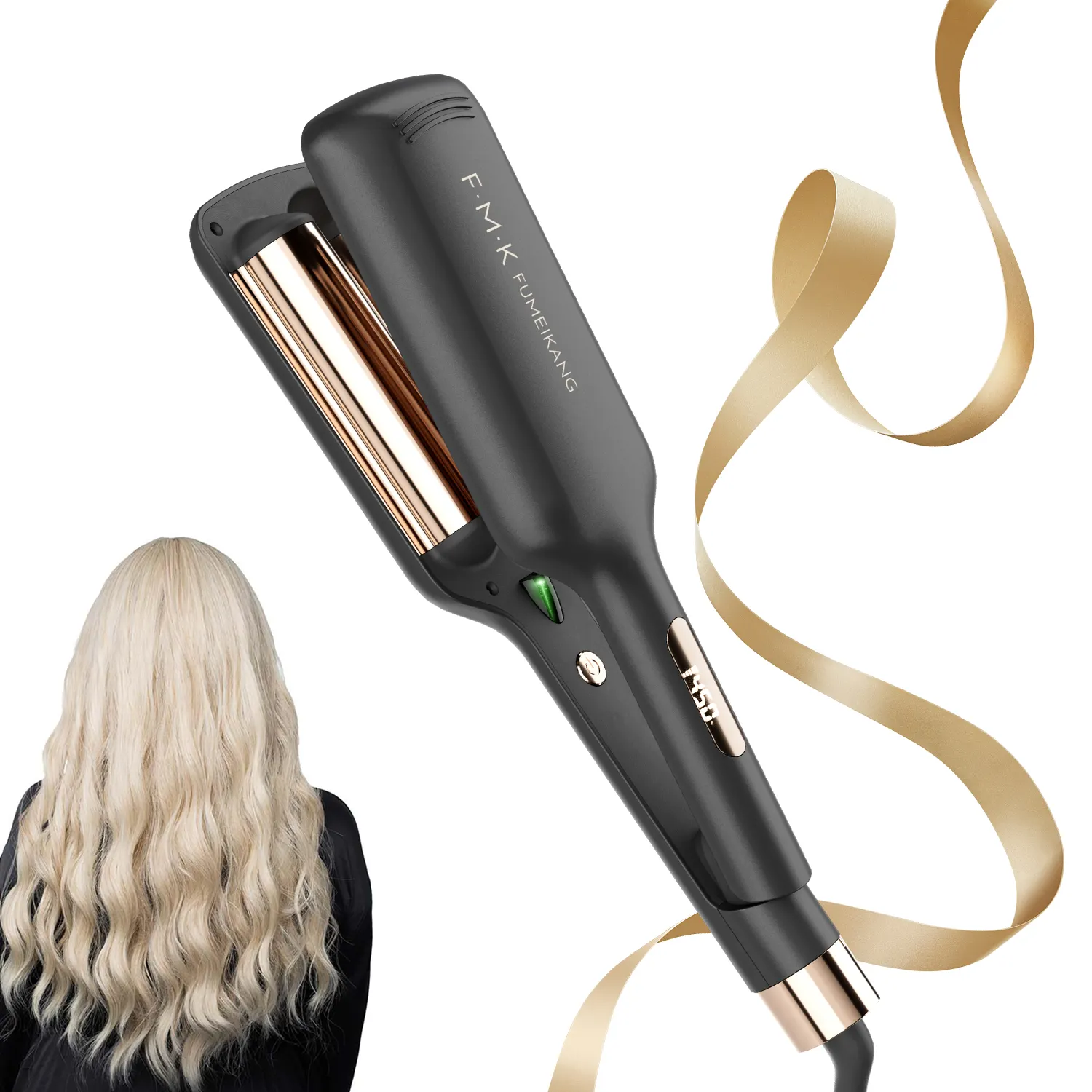 Chất lượng chuyên nghiệp tóc Curler ép tóc Waver Curler uốn sắt điện tóc Waver chuyên nghiệp tóc crimper