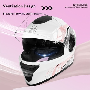 Casque de moto tout-terrain léger en ABS pour motocross, avec ventilation et doublure lavable - Product Image 3