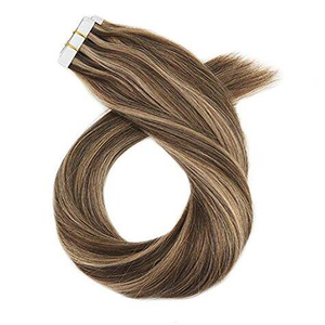 Fabrik lieferant 9A Grade Remy Tape In Haar verlängerungen Virgin Human Tape Hair für Bürodame - Product Image 5