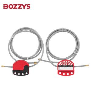 Dispositivo de bloqueo de <span class=keywords><strong>cable</strong></span> multipropósito OEM aislado 6MM * 1,8 M o 4MM * 1,8 M <span class=keywords><strong>Cable</strong></span> DE SEGURIDAD recubierto de vinilo con desbloqueo de llave para puerta - Product Image 6