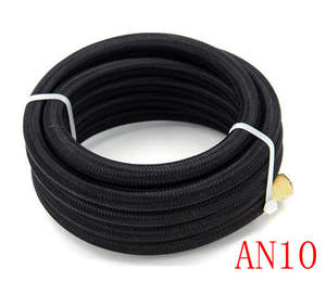 4AN 6AN 8AN 10AN 12AN 16AN 20AN ブラックナイロンステンレス鋼編組PTFEオイルクーラーホース燃料ラインオイルクーラーホース<span class=keywords><strong>AN</strong></span>オイルホース - Product Image 6