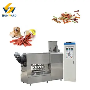 Energy Saving Sunward Jinan Nutrition Balanced Dry Dog Cat Pet Fish Food Production Machine Line Equipment Extruder