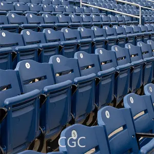 Tip-up Stadium Chair Plastic Stadium Seat With Or Without Armrests Stadium Seat