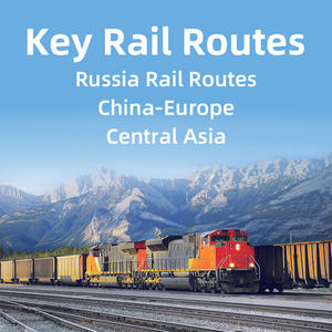 Transporte de carga de <span class=keywords><strong>tren</strong></span>/ferrocarril puerta <span class=keywords><strong>a</strong></span> puerta, envío <span class=keywords><strong>a</strong></span> Europa, servicios DDP, despacho de aduanas, LCL + agente de envío urgente - Product Image 3