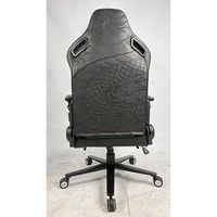Chaise de jeu XL Kaiser PRO Series Premium avec accoudoirs 5D et coussin de tête magnétique, design brodé cool, chaise de course pour ordinateur