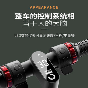 สกู๊ตเตอร์ไฟฟ้า 1000W มอเตอร์ไร้แปรงถ่าน พับได้ สำหรับผู้ใหญ่ ใช้ในเมือง ควบคุมผ่านแอพพลิเคชั่น ปลั๊กแบบ US - Product Image 3