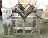 Mélangeur en forme de V à petite échelle à grande vitesse 10L 50L 100L 300L 500L vh-5 mélangeur de détergent à cône de Type V pour poudre sèche