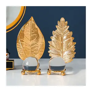 Wholesale decorations interior accessories decoration gold modern luxury home decor
