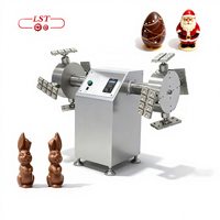 Machine automatique LST pour la fabrication de chocolat, facile à utiliser, petite machine à chocolat en forme d'œuf creux, machine à déposer le chocolat
