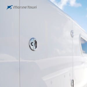 Grand loquet à compression 2 "Verrouillage non verrouillable en acier inoxydable Poignée de levage verrouillable lourde Loquet affleurant - Product Image 3