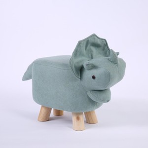 Cute <strong>Animal</strong> Shape Kids Wooden Stool Pouf Children Kids <strong>Animal</strong> Wooden <strong>Footstool</strong> - Product Image 3