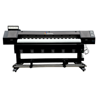 Impresora solvente ecológica 1,6 M 5 pies XP600 I3200 Plotter solvente ecológico de gran formato para máquina de impresión de pancartas adhesivas Impresora digital