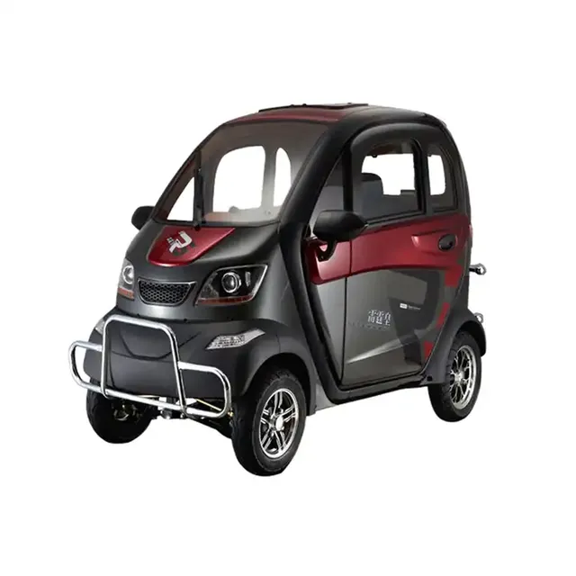 Four-wheeled New Energy Car with 1200W60V Permanent Magnet DC Intelligent Mobility Vehicles