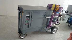 Máquinas portátiles de 3m³/h para hormigón refractario, piscinas, hormigón proyectado y gunite para la venta de alcantarillas - Product Image 4