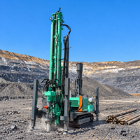 Foreuse RC Crawler à moteur diesel avec marteau DTH, pompe de boîte de vitesses, moteur, système de circulation inversée haute productivité, multi-terrains