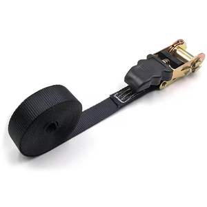 Ремень для крепления грузов с J-образным крюком, 25 мм (1 дюйм), 2Т, усиленный, из ПЭ/ПП, логистический, с храповым механизмом - Product Image 3