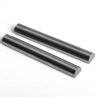 Barres demi-rondes en carbure de tungstène rectifiées avec précision, barres en carbure cémenté en forme de D pour outils de coupe spéciaux