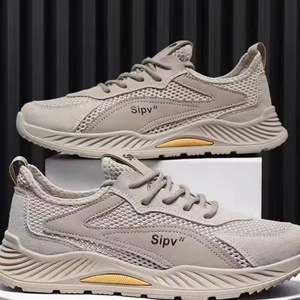 Men's Classic High-Top <b>Sneakers</b> Breathable Mesh Lining Anti-Slippery <b>Waterproof</b> Work Casual Design Spring Summer Autumn Winter - Product Image 3