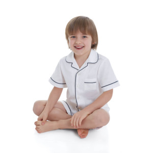 <span class=keywords><strong>Pigiama</strong></span> da 2023 donna in morbido <span class=keywords><strong>cotone</strong></span> bianco con stampa traspirante per bambini - Product Image 6
