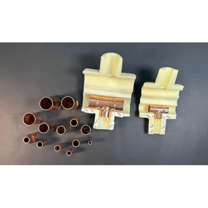 ชุดอุปกรณ์เชื่อมต่อท่อทองแดง VRF ข้อต่อทองแดงสำหรับเครื่องปรับอากาศ ระบบทำความเย็น HVAC ชุดอุปกรณ์ติดตั้งข้อต่อท่อ - Product Image 1