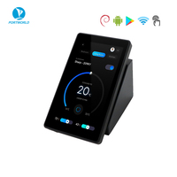 Portworld Écran tactile intelligent IPS 5,5 pouces avec WiFi Android 14 RS485 POE avec support et pouvant être placé sur le bureau