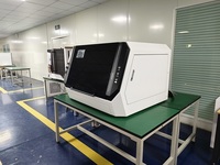 Machine de découpe laser à fibre de bureau 4040 pour la découpe laser de tôles non métalliques et métalliques, équipement de découpe laser haute vitesse