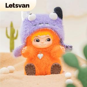 Letsvan Wakuku Fun Party Series Fuzzy Trendy Figurines en peluche ABS PVC Boîte aveugle Porte-clés Mystère Collection <span class=keywords><strong>Cadeau</strong></span> Suspendu - Product Image 3