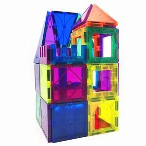 2025 dailyak עיצוב חדש 60 יח '120 יחידות פלסטיק יצירתי בניית אריחי מגנטי צעצוע בניין עבור ילדים - Product Image 2