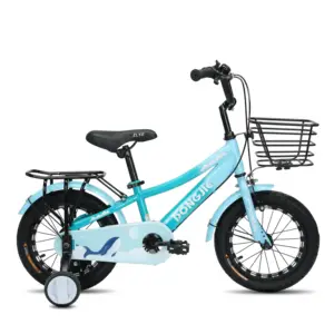 Factory customized kids training bike steel children bicycle with training wheels 12inch 14inch 16inch with good quality