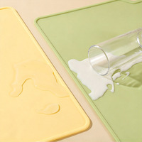 Tapis de table en silicone de qualité alimentaire pour enfants, imperméable, résistant à l'huile et à la chaleur, tapis de repas pour étudiants, tapis de pétrissage pour la pâte