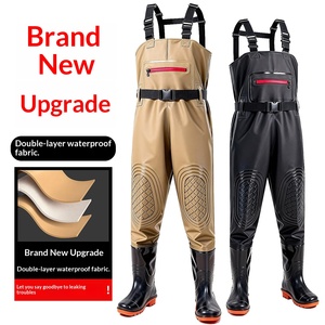 Combinaison de pêche imperméable et respirante intégrale pour homme, style long, épaissie, pour la pêche sous la pluie - Product Image 3