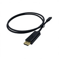 2M USB-C zu DisplayPort 1.2 Kabel, 4K60Hz Anschluss für Computer TV Projektor Mobiltelefon Projektionsbildschirm Kabel