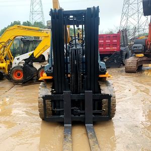 יד שנייה <span class=keywords><strong>toyota</strong></span> 7fd50 מאוזן דיזל כבד 5000 ק "ג עומס מדורג וצריכה נמוכה תחבורה מטען כבד - Product Image 6