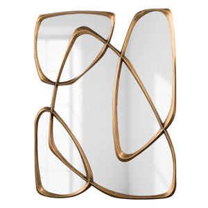 <span class=keywords><strong>Ingresso</strong></span> americano sala da pranzo forma irregolare creativo versato a <span class=keywords><strong>parete</strong></span> <span class=keywords><strong>specchio</strong></span> luce di lusso arredamento interno Hotel - Product Image 4