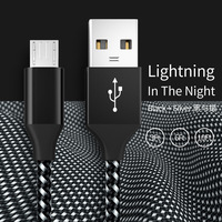 Kabel Usb pengisian daya Usb 2,4 A 10 kaki, kabel Data Transfer Usb harga murah