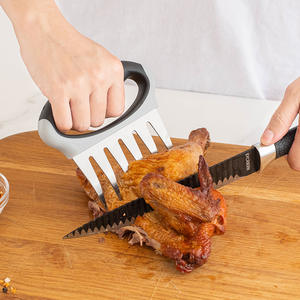 Outil de barbecue en acier inoxydable RMGM, déchiqueteur de viande et de porc à la main levée avec griffes d'ours pour grillades de dinde, attendrisseur de viande, modèle RMGM9098 - Product Image 3