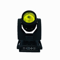 Mini Proyector Halógeno IP65 para Exteriores, Resistente al Agua, Haz de Luz Ajustable, 350W 17r Pro, Cabezal Móvil, Control DMX512, Doble Prisma, para Eventos Escénicos