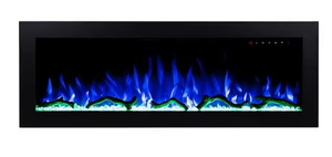 Chimenea de metal electrónica 3D personalizada, decoración de llama de simulación eléctrica integrada para uso doméstico - Product Image 3